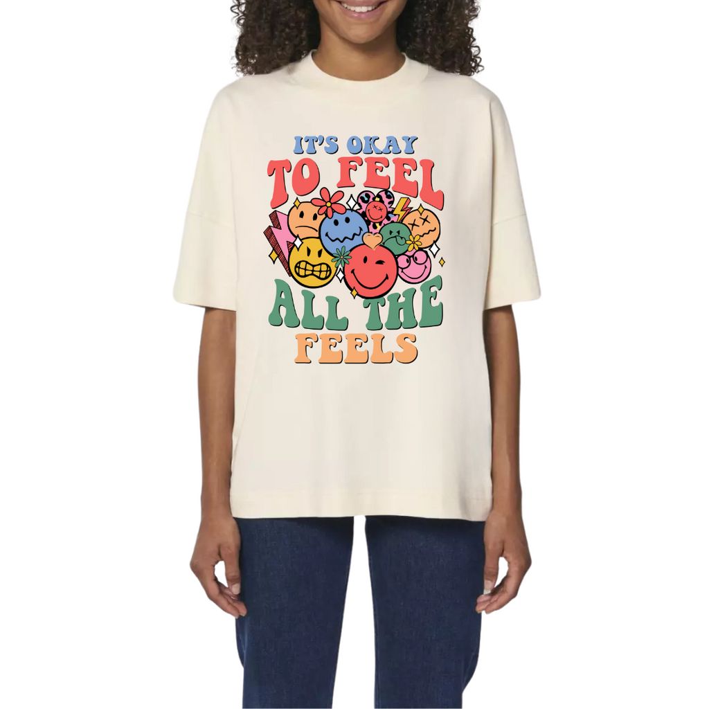 It's okay to feel all the feelings Basic Shirt Unisex