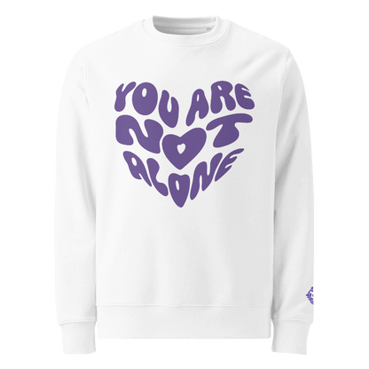 You Are Not Alone Soulency Premium Sweatshirt aus Bio Baumwolle