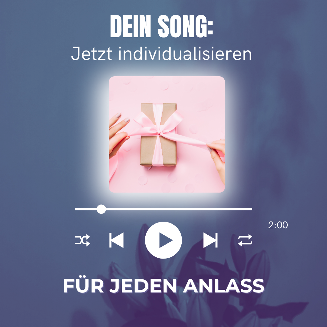 Dein personalisierter Song zu jedem Anlass