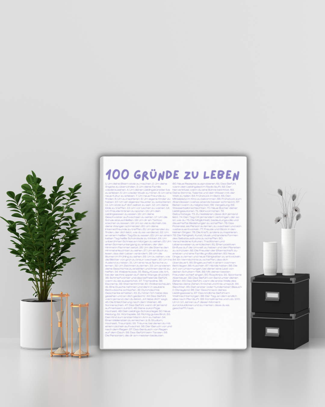 100 Gründe zu Leben Soulency Canva
